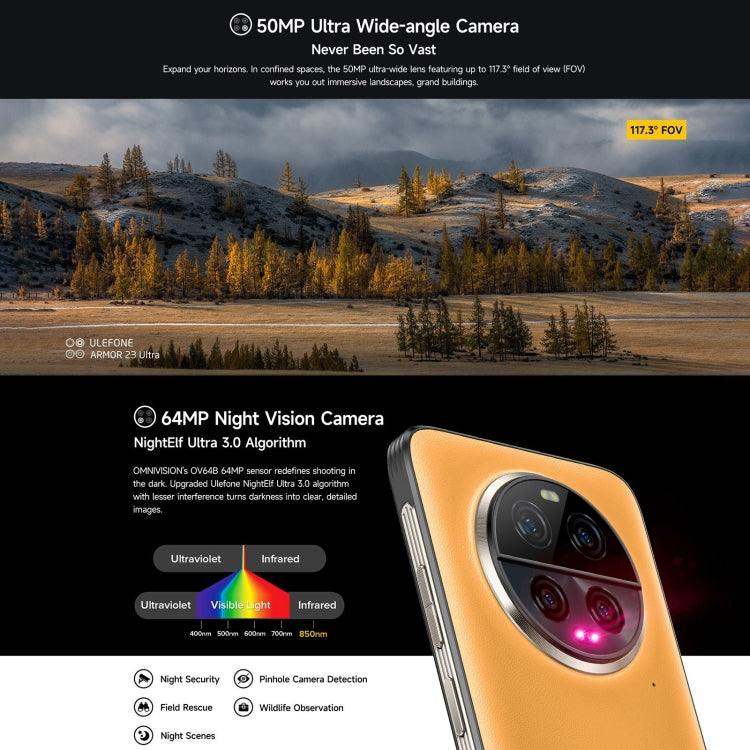 Ulefone Armor 23 Ultra Rugged Phone, 6.78 inch Android 13 MediaTek Dimensity 8020 Octa Core up to 2.6GHz, Network: 5G, NFC, OTG, Satellite Messaging Ulefone Armor 23 Ultra Rugged Phone, 6.78 inch Android 13 MediaTek Dimensity 8020 Octa Core up to 2.6GHz, Network: 5G, NFC, OTG, Satellite Messaging